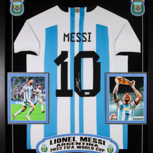 Signed Messi World Cup Jersey