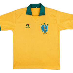 Brazil Vintage Home Jersey 1990 - Iconic Yellow Football Shirt