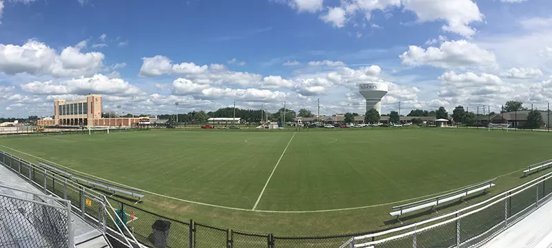 Salisbury University soccer field.