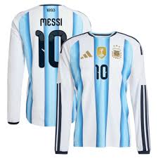 Leo Messi Current World Cup Jersey