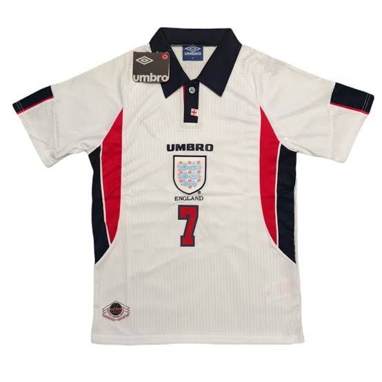David Beckham Classic England Jersey